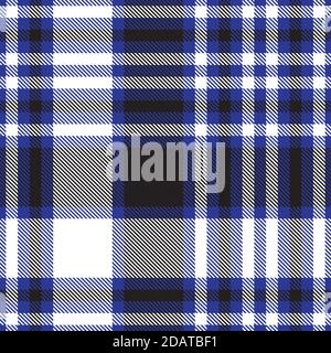 Motif texturé sans couture Glen Plaid adapté aux textiles et motifs de mode Illustration de Vecteur
