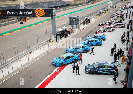 68 Ehrlacher Yann (fra), Cyan Performance Lynk and Co, Lynk and Co 03 TCR, action pendant la course WTCR 2020 de la FIA d'Aragon, / LM Banque D'Images