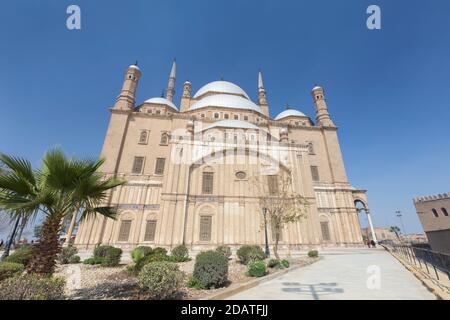 La grande mosquée de Mohammed Ali, le Caire, Egypte Banque D'Images