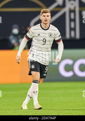 Timo WERNER, DFB 9 dans le match ALLEMAGNE - UKRAINE 3-1 Ligue des Nations de l'UEFA, équipe nationale allemande de football, DFB , saison 2020/2021 à Leipzig, Allemagne, 14 novembre 2020 © Peter Schatz / Alay Live News important: Les règlements DFB interdisent toute utilisation de photographies comme séquences d'images et/ou quasi-vidéo. Banque D'Images