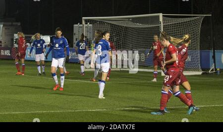 Liverpool, Royaume-Uni. 14 novembre 2020. Action lors du match de football féminin Super League entre Everton et Reading au stade Walton Hall Park, Liverpool. 14.11.20 Terry Scott crédit : SPP Sport Press photo. /Alamy Live News Banque D'Images