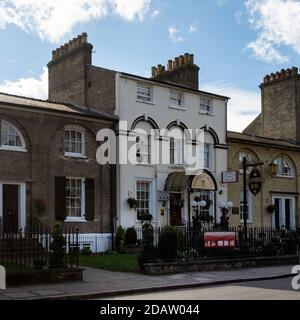 CAMBRIDGE, Royaume-Uni - 11 MARS 2020 : Lensfield Hotel sur Lensfield Road dans le centre de Cambridge Banque D'Images