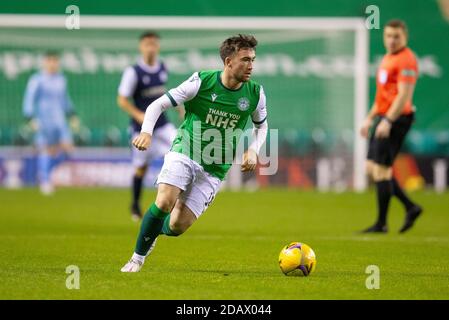 Easter Road, Édimbourg, Royaume-Uni. 15 novembre 2020. Scottish League Cup football, Hibernian versus Dundee FC; Stevie Mallan of Hibernian Credit: Action plus Sports/Alay Live News Banque D'Images