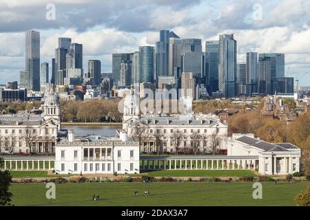 Quartier Canary Wharf à Londres, Angleterre, Royaume-Uni Banque D'Images