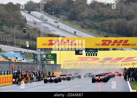 Tuzla près d'Istanbul, Turquie. 15 novembre 2020. Grille de départ, grille de départ, pendant le Grand Prix de Formule 1 DHL Turque 2020, du 13 au 15 novembre 2020 sur le Parc Intercity Istanbul, à Tuzla, près d'Istanbul, Turquie - photo DPPI / LM crédit: Gruppo Editoriale LiveMedia / Alay Live News Banque D'Images