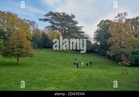 Holly Lodge Gardens, highgate domaine privé Banque D'Images