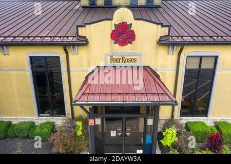 Four Roses Bourbon Distillery, Lawrenceburg, Kentucky, États-Unis Banque D'Images