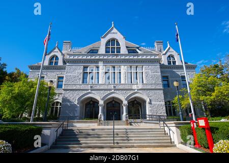 New Hampshire Legislative Office Building, Concord, New Hampshire NH, États-Unis. Le bâtiment du bureau législatif, construit en 1884 dans le style victorien, était ancien Banque D'Images