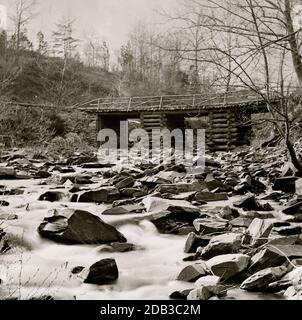 Washington, District de Columbia. Petit pont près du pont de chaîne. Banque D'Images