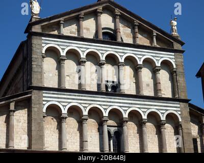 Cathédrale Saint-Zeno - Pistoia, Toscane, Italie Banque D'Images