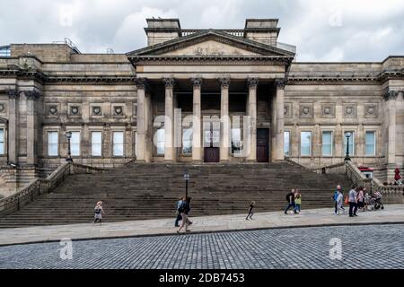 Le Liverpool World Museum sur le quartier historique de St George Banque D'Images