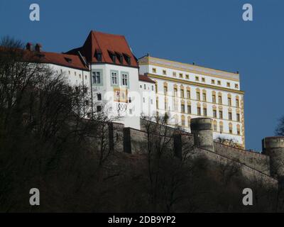 Résidence de l'évêque princier (Veste Passau) Banque D'Images