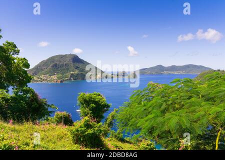 Île de Terre-de-Haut, les Saintes, archipel de la Guadeloupe Banque D'Images