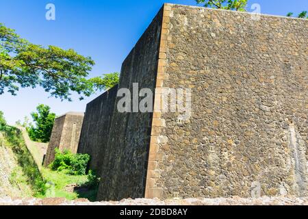 Fort Napoléon à Terre-de-Haut, les Saintes, archipel de la Guadeloupe Banque D'Images