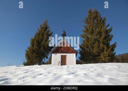 Géographie / Voyage, Allemagne, Bavière, REIT dans le Winkl, chapelle Vierge Marie ascension au ciel, droits-supplémentaires-dégagement-Info-non-disponible Banque D'Images