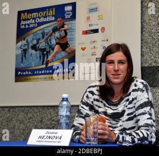 Prague, République tchèque. 10 juin 2013. Zuzana Hejnova de la République tchèque. *** Légende locale crédit: Slavek Ruta/ZUMA Wire/Alamy Live News Banque D'Images