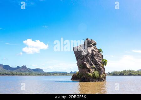 Chapada das Mesas dans le Maranhão au Brésil. Banque D'Images