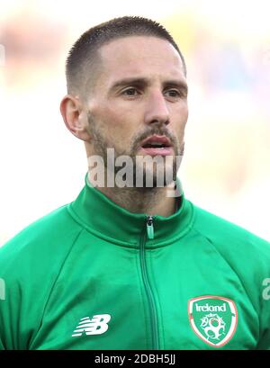 Photo du dossier datée du 12-10-2019 de Conor Hourihane de la République d'Irlande Banque D'Images