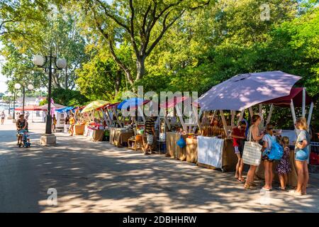 Ville de krk, île de Krk Banque D'Images