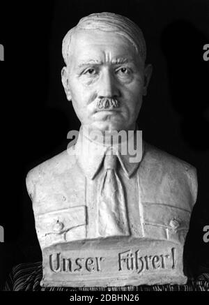 Représentations d'Adolf Hitler dans l'art et la peinture. Banque D'Images