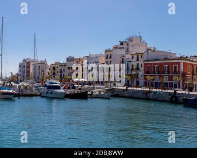 Port de plaisance d'Ibiza Banque D'Images