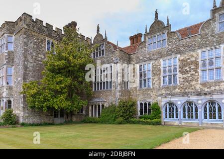 Knole House, 16e siècle anglais historique country estate en Kent, England, UK Banque D'Images