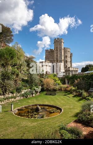 Château de Windsor, à Windsor, Berkshire, Royaume-Uni Banque D'Images