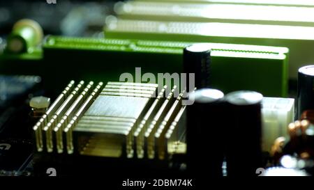 Mainboard Close Up Banque D'Images