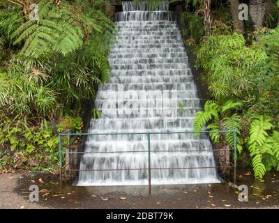 Monte Palace Tropican Garden à Funchal sur Madère, Portugal. Banque D'Images