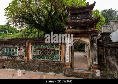 Les temples de Hoa lu à Ninh Binh au Vietnam Banque D'Images