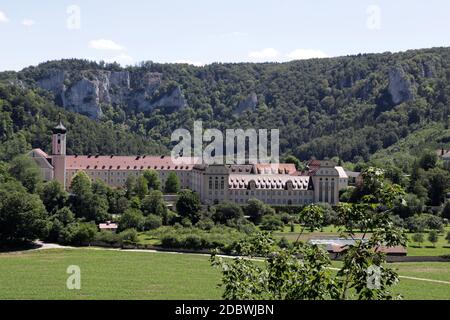 Benediktinerkloster Erzabtei St. Martin, Beuron, Bade-Wurtemberg, Allemagne Banque D'Images