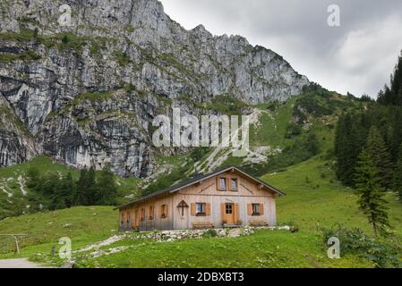 Camp de couchage Tutzinger Hut Banque D'Images