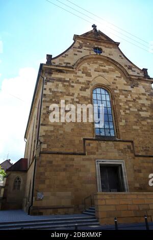 Deutschordensmünster St. Peter und Paul est une vue de la ville de Heilbronn Banque D'Images