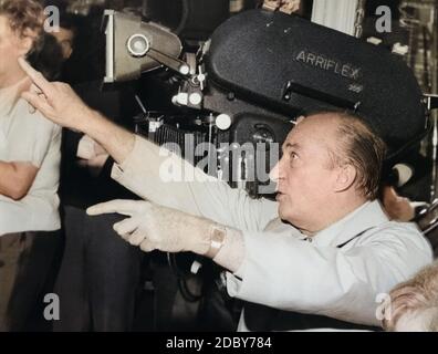 Kurt Hoffmann, deutscher régisseur, Deutschland um 1962. Le réalisateur allemand Kurt Hoffmann, de l'Allemagne ca. 1962. Banque D'Images
