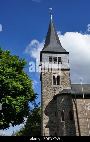 Église paroissiale de Saint-Marien à Radevormwald Banque D'Images