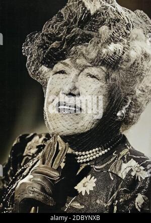 Ida Wüst, deutsche Schauspielerin 1950er Jahre, Deutschland. L'actrice allemande Ida Wuest, l'Allemagne des années 1950. Banque D'Images