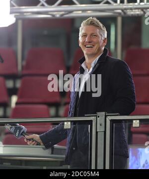 Cologne, Allemagne. 13 octobre 2020. Firo: 13.10.2020 football, Soccer: UEFA NATIONS LEAGUE, Landerspiel Nationalmannschaft Allemagne, GER - Suisse, SUI TV Expert, télévision, Media, ARD, Bastian Schweinsteiger | usage dans le monde crédit: dpa/Alamy Live News Banque D'Images