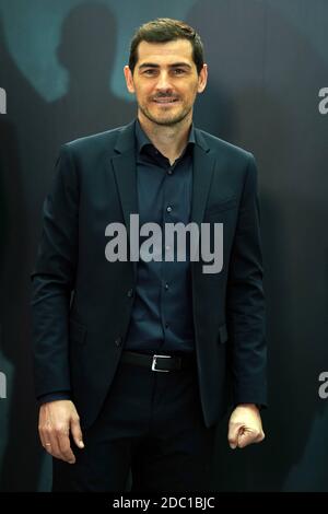 Madrid, Espagne. 18 novembre 2020. Iker Casillas au photocall pour le premier film documentaire Iker Casillas: Colgar las Alas à Madrid le mercredi 18 novembre 2020. Credit: CORMON PRESSE/Alamy Live News Banque D'Images