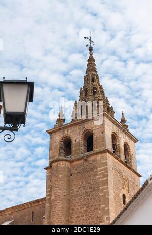 Basílica de Nuestra Señora de la Asunción. Villanueva de la Jara. Provincia de Cuenca. Castilla la Mancha. Espagne. Banque D'Images