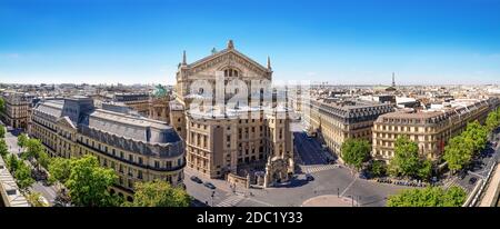 vue panoramique au centre de paris, france Banque D'Images
