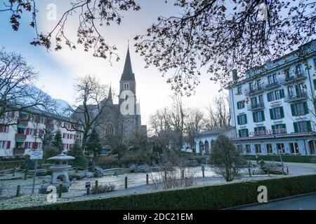 Interlaken, Jungfrau Region, Oberland Bernois, Alpes Suisses, Suisse, Europe Banque D'Images