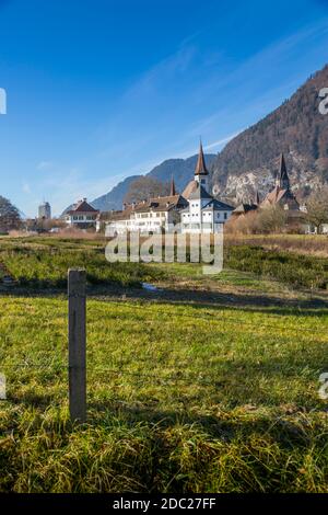 Interlaken, Jungfrau Region, Oberland Bernois, Alpes Suisses, Suisse, Europe Banque D'Images