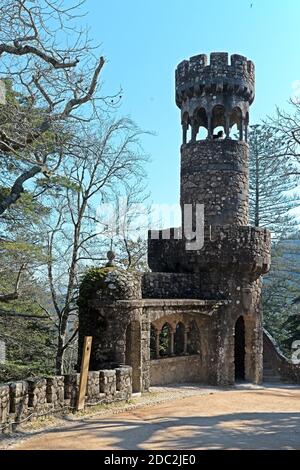 Sintra, Portugal - février 2020: Parque Natural da Pena Banque D'Images