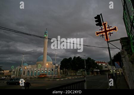 Mosquée de Jéricho, Israël Banque D'Images