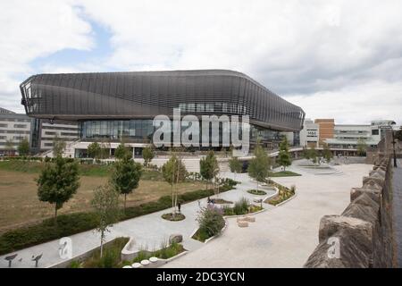 Vues du centre commercial de Westquay depuis le mur de ville de Southampton, Hampshire au Royaume-Uni, prises le 10 juillet 2020 Banque D'Images