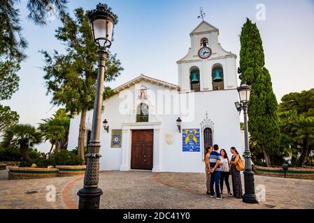 Église de Santo Domingo de Guzman à Benalmadena. Benalmádena, Málaga, Costa del sol, Andalousie, Espagne, Europe Banque D'Images