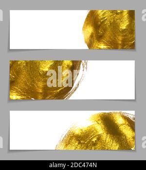 Image de modèle de bannière Web abstraite. Illustration. Banque D'Images