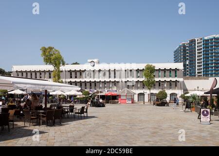 Place des casemates à Gibraltar Banque D'Images