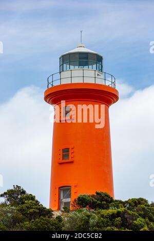 Le phare rouge emblématique de Cape Banks, situé à Carpenters Rocks Australie du Sud le 9 novembre 2020 Banque D'Images