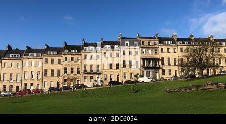 La ville de Bath, dans le sud-ouest de l'Angleterre Banque D'Images